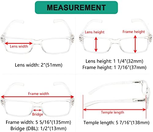 Eyekepper Спестете 10% на 5 опаковки класически очила за четене за мъже и 4 опаковки двухцветных ридеров +2,75