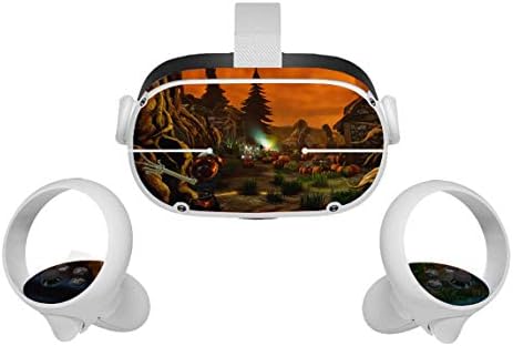 Рицар Немъртви видео игра Oculus Quest 2 на Кожата VR 2 Кожи Слушалки и Контролери Стикер, Защитен Стикер Аксесоари