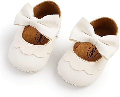IHPCARE/Обувки за бебета; Обувки Mary Jane, на равна подметка За Момичета; Нескользящая Мека Подметка; Сватбени
