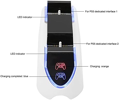 Зарядно Устройство за контролер PS5 зарядно устройство, зарядно устройство за контролер PS5 Докинг Станция за контролер