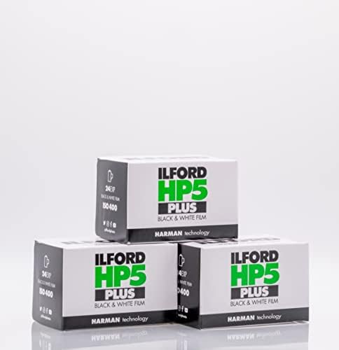 Черно-бял филм Ilford HP5 Plus 400 135 35 мм (24 експозиция, на 3 опаковки)
