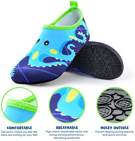 Sunnywoo/Водна обувки за деца, Момичета И Момчета, Водна Обувки за плуване за деца, Бързосъхнеща Нескользящая