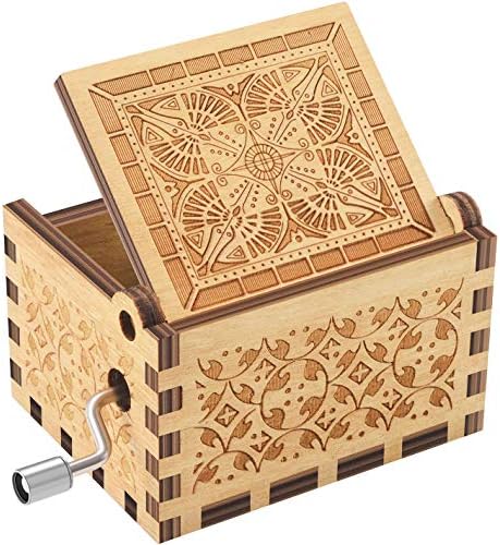 Дървена музикална ковчег ukebobo - Музикална ковчег Ти си моето слънце, от велики баби и дядовци до правнуку, Подаръци