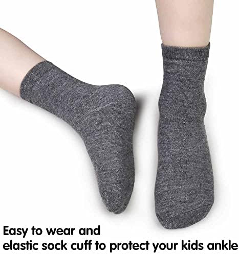 Детски чорапи GENTABY, Чорапи за бебета/Деца, Уютни Спортни Чорапи за момчета и Момичета, 24 двойки (от 1 до 13 години)