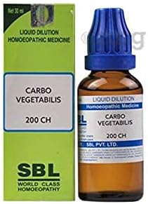 SBL Carbo Vegetabilis Отглеждане на 200 чаена лъжичка.