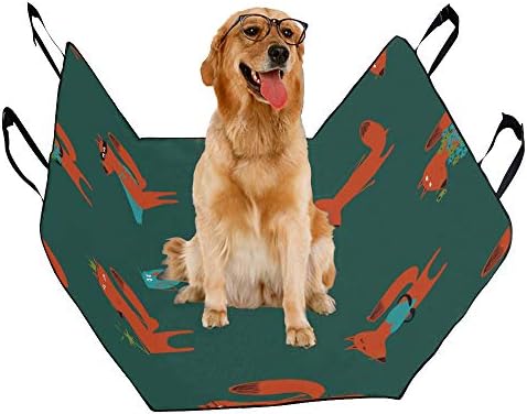 Калъф за седалка кучета ENEVOTX Обичай Стил на Дизайна на Магически Пръчки С ръчно рисувани Печат, Покривала за автомобилни
