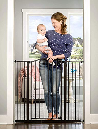 Regalo Лесна Стъпка Extra Tall Засводени Декоративен преминаване през детски врата, включва в себе си 4-инчов удължител,