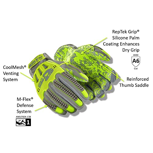 Удароустойчив ръкавици MAGID TRX746 серия Windstorm | предпазни работни ръкавици ANSI A6, устойчиви на гумата, Hi-Elbi