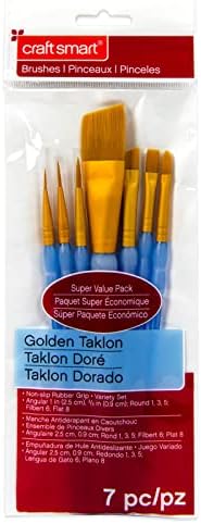 Комплект ъглови Четки Golden Taklon Super Value От Smart Craft