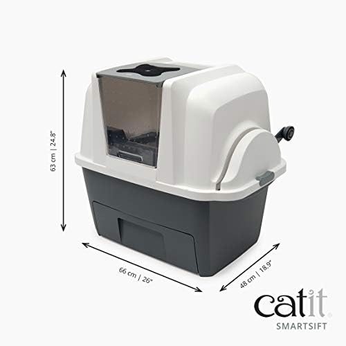 Автоматично Просеивающий Кутия за Котешки Тоалетни Catit Smartsift