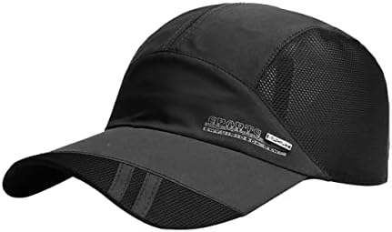 Дамски Мъжки Градинска бейзболна шапка Лека Бързосъхнеща Окото Регулируема UPF 50 + Солнцезащитная Шапка за Джогинг,