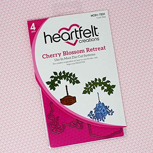 Комплект Печати Heartfelt Creations Cherry Blossom Retreat Collection + Комплект печати, HCD17231 + HCDPC3867