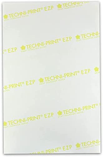 Techni Print EZP - Лазерна хартия за топлопреминаване 11 x 17, 50 листа