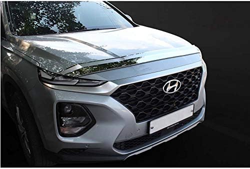 Хромирани апликации върху предния капак Kyoungdong Протектор на предния Капак 1p за 2019 ~ 2020 г. Hyundai Santa Fe