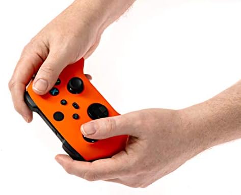 Потребителски контролер Soft Touch за Xbox One Series X S - Меко докосване, допълнително сцепление, неоново-оранжев цвят