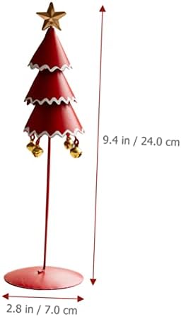 SEWACC Ковано Желязо Коледно Дърво, Коледна Украса De Nordic Подаръци Изковаване на Изкуството Коледна Елха Малки