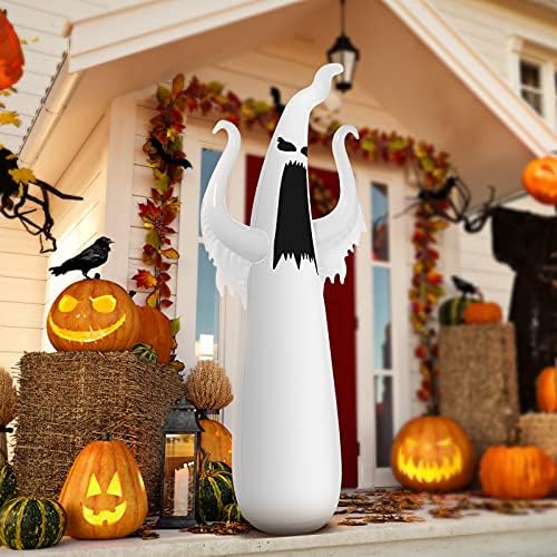 Vopojiake 7,22 фута Хелоуин Надуваеми Украшения от Духове къща Страшен Призрак Чаша с Ръчна Въздушно Помпа за Парти в чест на