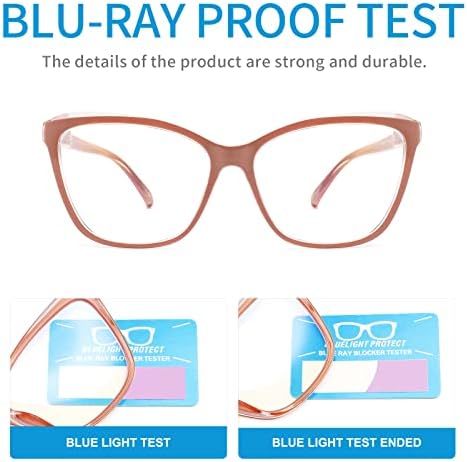 Очила за четене Yuluki, 4 опаковки, Блокиране на Синя Светлина за мъже и Жени, Модни Квадратни Компютърни Ридеры