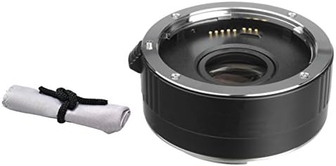 Телеконвертер Canon EOS 30D 2x (4 елемента) + кърпа за почистване от микрофибър Nwv Direct.