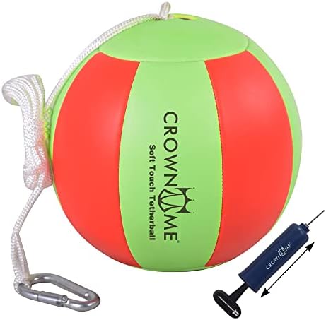 CROWN ME Комплект за игра в тросовый топка и Въже - Топка за игра в Тросовый топка с Въже и Обръч-Карабинер