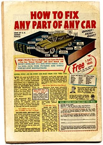 Комикс Странни истории №24 1953 г.-Atlas-ужас до кодиране-канибализъм!