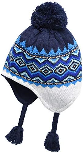 Зимна шапка ERISO за най-малките момчета - Топла Зимна Шапка за момиченца с Уши