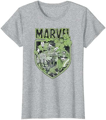 Marvel Отмъстителите Ретро-Зелена Тениска с изображение на Св. Патрик