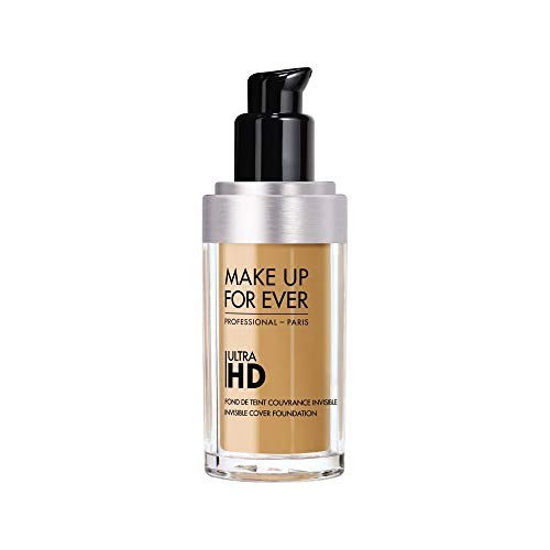 Тонален крем Make Up For Ever Ultra HD Invisible Cover Foundation - Y385 (маслинено-бежово) 30 мл /1,01 грама