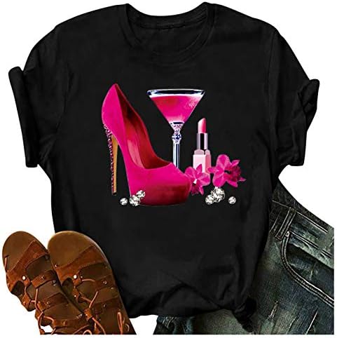 Пролетни Блузи за жени 2023, Модерен Секси Тениска с V-образно деколте и Къс ръкав, Дамски Бизнес и Ежедневни ризи