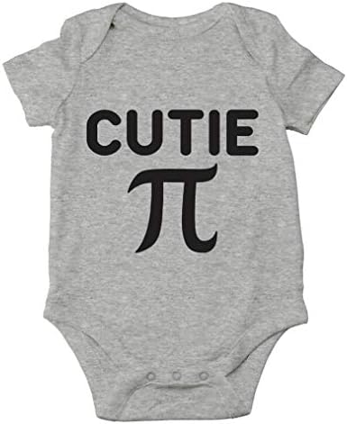 AW Fashions Cutie Pie - Математическа Пародия, Скъпа Нестандартен, Забавен Детски едно Парче Боди За новородени