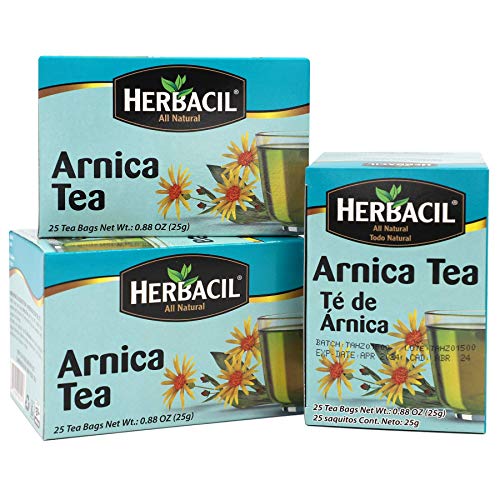 Чай Herbacil Ceco, Без кофеин, 3 опаковки, на 0,88 унция, 25 чаени пакетчета в кутия (75 чаени пакетчета)