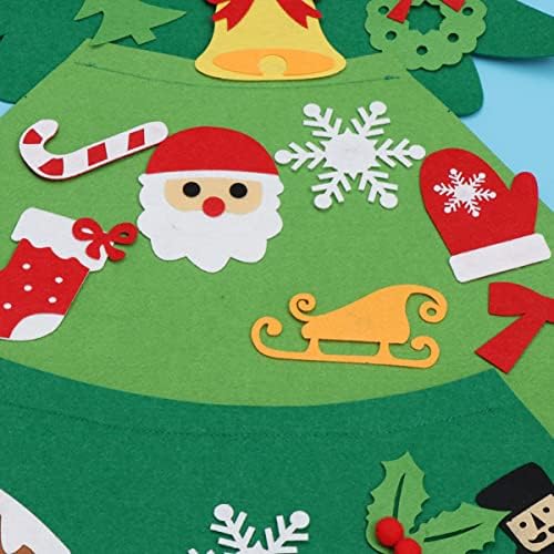 Holibanna Занаятчийски Играчки Коледна Елха Децата направи си САМ Коледна Елха Стенни дърво коледна Украса