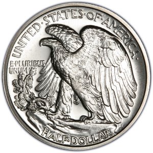 1945 Walking Liberty Полдоллара Лъскава Необращенная 90% От Сребърни Монети на САЩ MS/BU Петдесет Цента .50