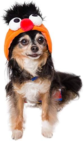 Костюм Ърни за домашни любимци Krewe Medium - Улица Сезам, костюм на куче Ърни - Подходящ за малки, средни, големи и много
