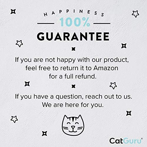 Купа за котешки храна CatGuru Whisker, Без стрес, Облекчава Умората Мустаци, Широка Чиния за Котки, Нескользящие Купички