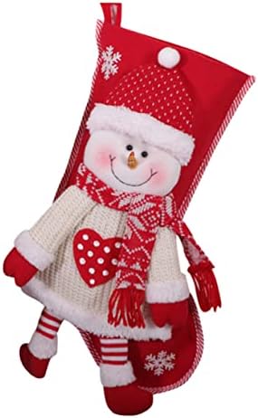 Коледни чорапи KESYOO, Коледни Чорапи, Празничен Окачен Декор, Чорапи, ръчно изработени, Декор, Подаръци Пакети Дядо Коледа,