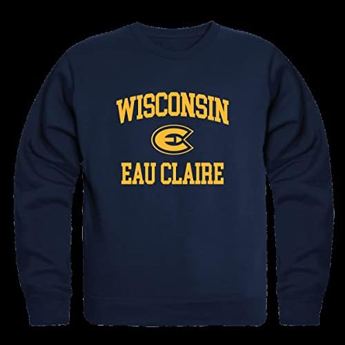 W Republic University of Wisconsin-Блузи с кръгло деколте отвътре Eau Claire Blugolds's Seal