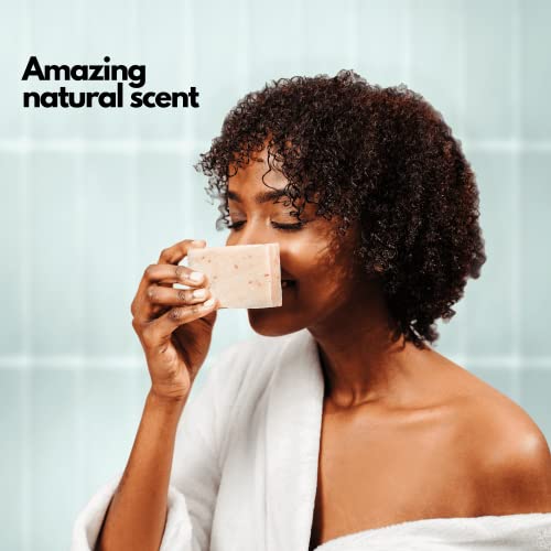 Soap Factory - Напълно Естествено овесена каша сапун с Лавандула, Органично Отшелушивающее сапун за тяло за мъже