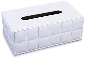 Кутия за Кожени Салфетки JYDQM За кухня, Правоъгълна Кутия За Салфетки, Декорация За Дома кутия За съхранение (Цвят: