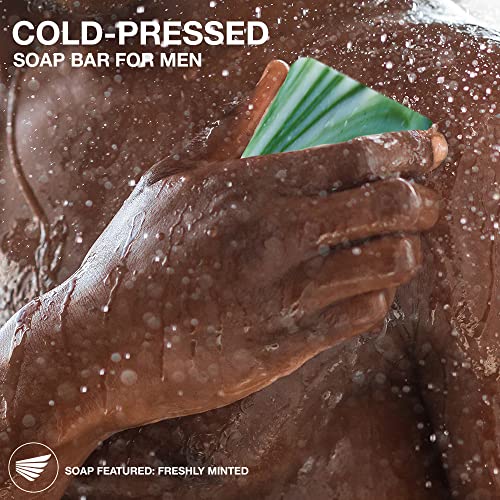 Подаръчен комплект сапуни Right Wing Naturals за мъже | Сапун, студено пресовано, ръчно изработени | Органично