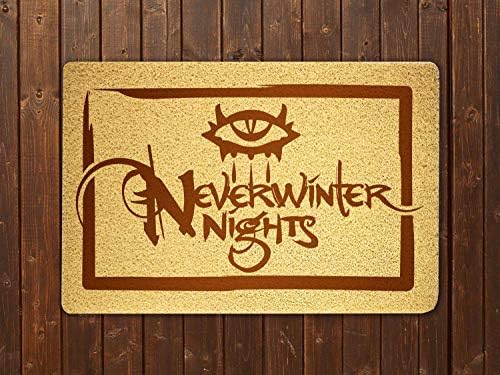 Vikarthouse Neverwinter Nights Подложка за врата в стаята Сладки Стоки За Дома, Аксесоари за Декор Уникален Подарък Идея за