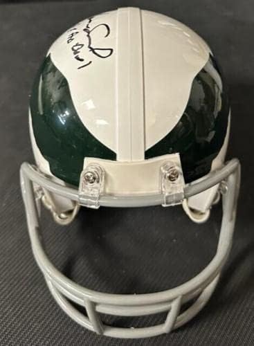 Мини-Каска с автограф Норма Снида Philadelphia Eagles Mini Helmet Tristar Заверени - Каски NFL с автограф