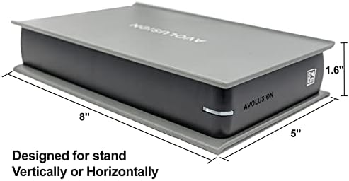 Avolusion PRO-5X Series 4TB USB 3.0 Външен слот твърд диск за Xbox One Оригинала, S & X (Сив)