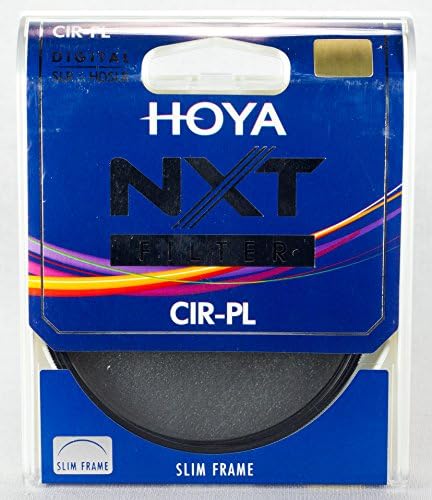 Кръгла издаде лицензия за същата дейност Hoya NXT CPL CRPL с Высокопрозрачным оптичен филтър от фина стъкло в рамка (40.5