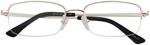 HUIHUIKK Недалновидни Метални Очила за късогледство Ежедневна употреба, Мъжки, Дамски Очила за далекогледство (НЕ