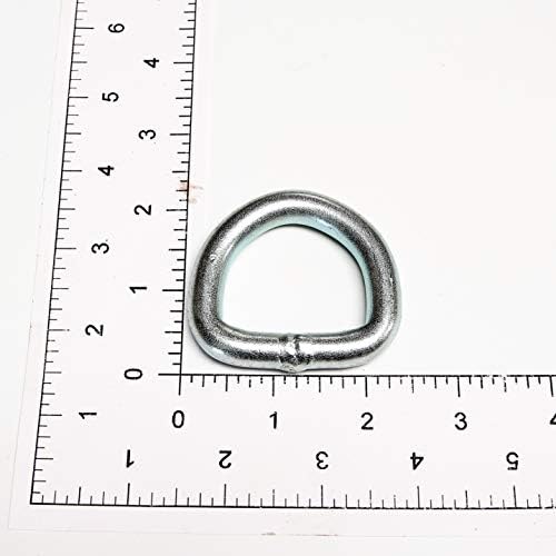 WorldPac (опаковка от 4 броя) Сверхмощное D-образен пръстен за повърхностно закрепване с анкерной точка 3/8 5000 паунда