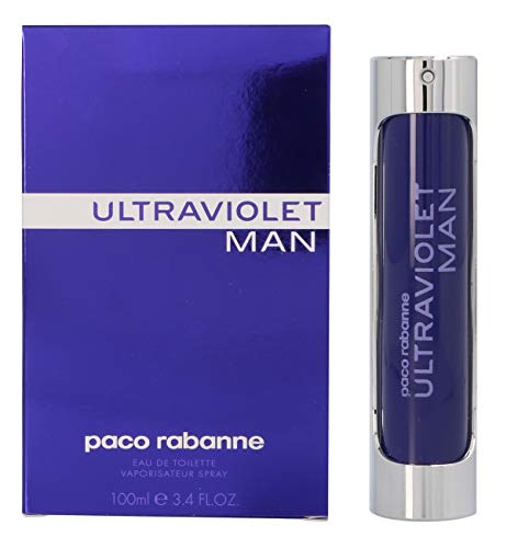 Парфюм Paco Rabanne Ultraviolet за мъже - Дърво-ориенталски аромат Отваря с нотки на мента и подправки В Съчетание с амброй