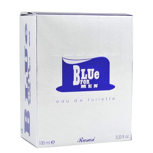 Blue for Men EDT - Тоалетна вода 100 мл (3,4 oz) | Воден спрей за мъже | Уникални Освежаващи нотки на мента и цитрусови