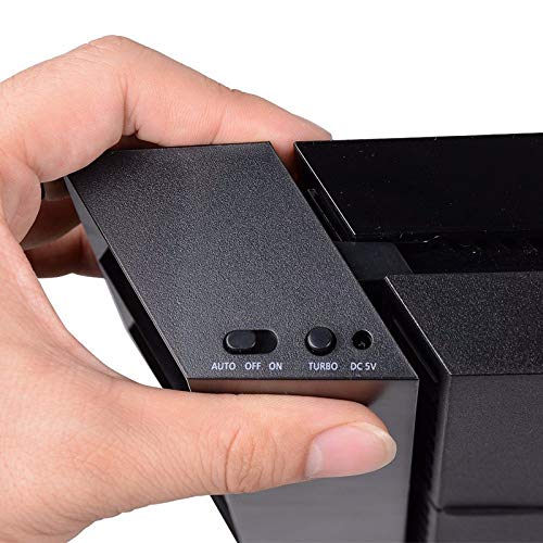 Вентилатор за Охлаждане на PS4 USB Външен Охладител 5 Вентилатори с Турбокомпресор За Контрол на Температурата на