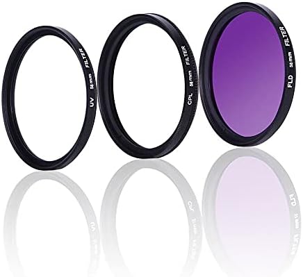 MOUDOAUER 3 в 1 Комплект Филтри за обектива на Камерата Комплект с Чанта За Съхранение на Cannon за Nikon за Sony